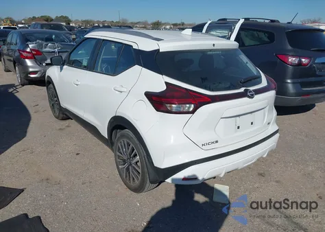 2022 Nissan Kicks Sv Xtronic Cvt z USA, uszkodzony, nr VIN 3N1CP5CV7NL486316